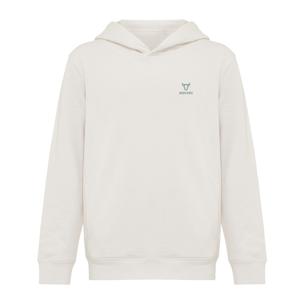 IQONIQ Yengo kids recycled katoen hoodie met steekzakken