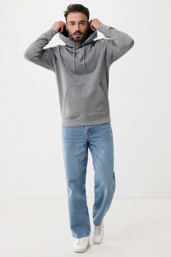 IQONIQ Rila lichtgewicht gerecycled katoen hoodie