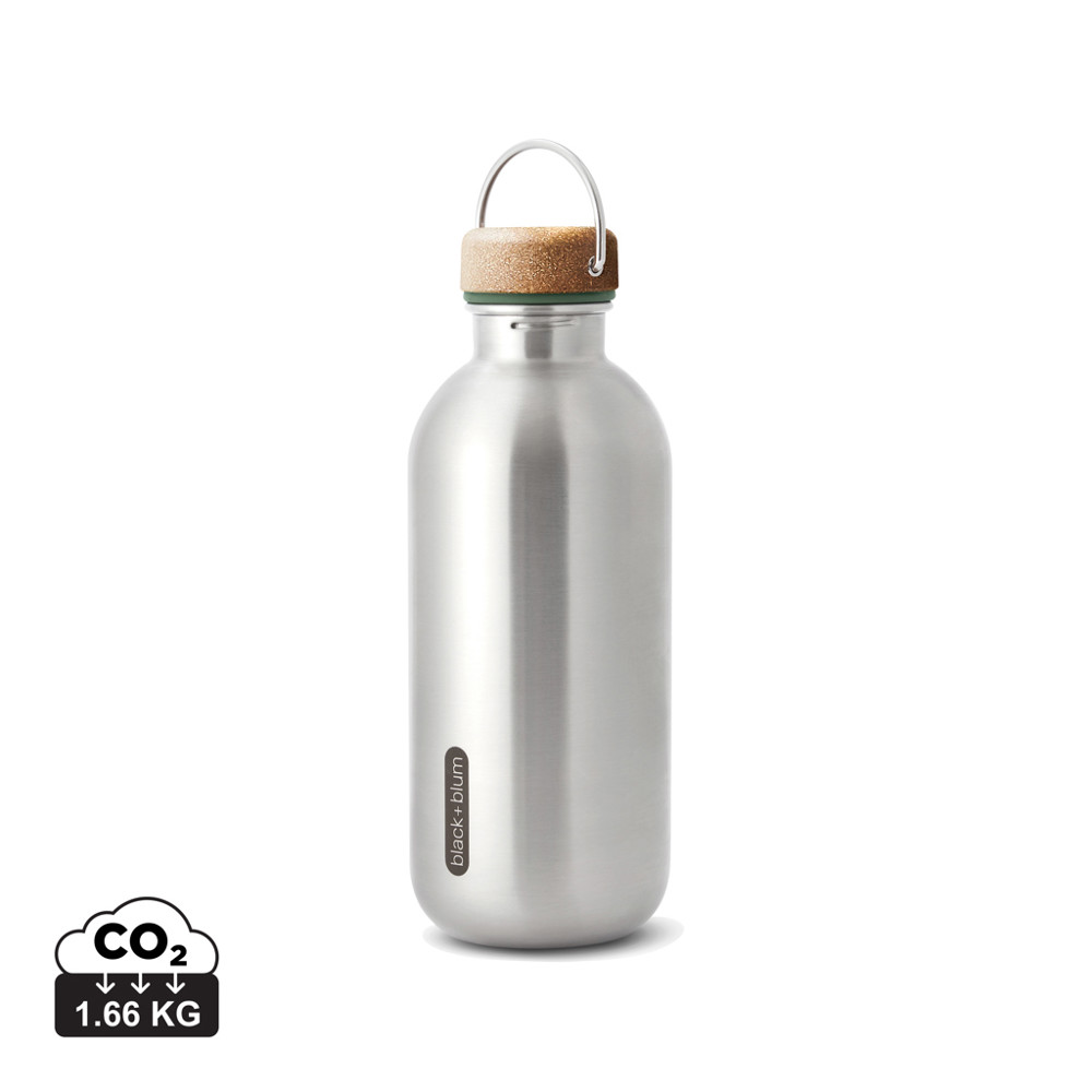 Black+Blum Stalen Water Fles 600ml
