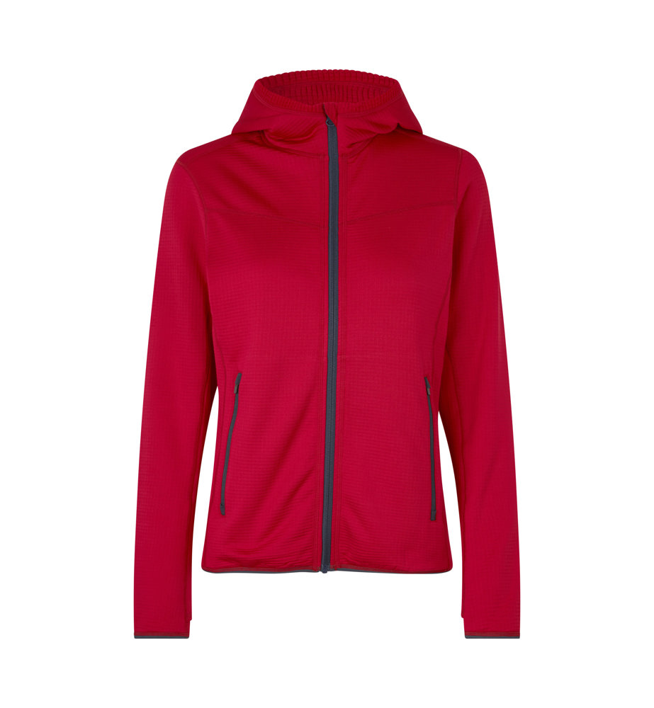 Cardigan | stretch comfort | dames - Rood (C-330)