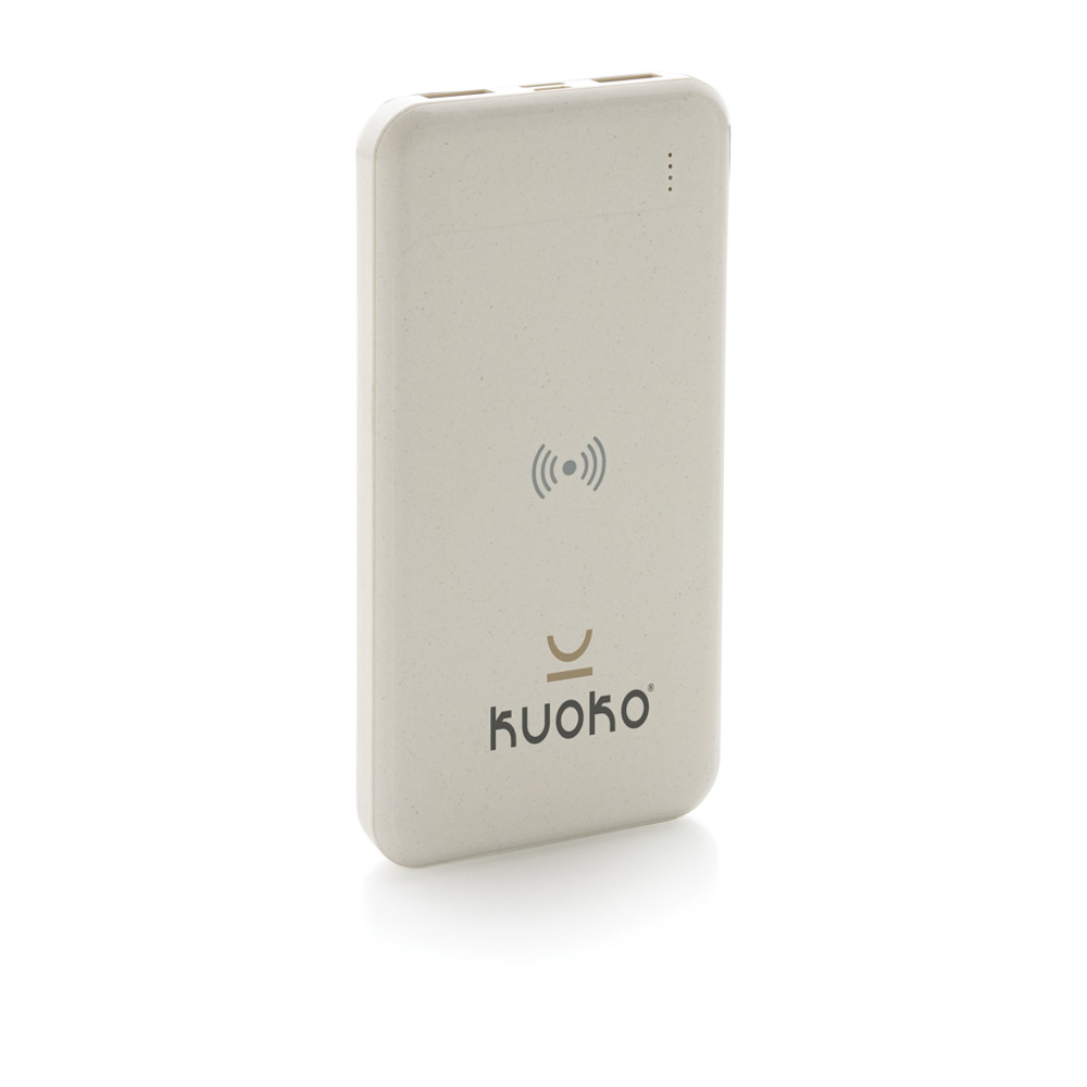 RCS standaard recycled plastic wireless powerbank