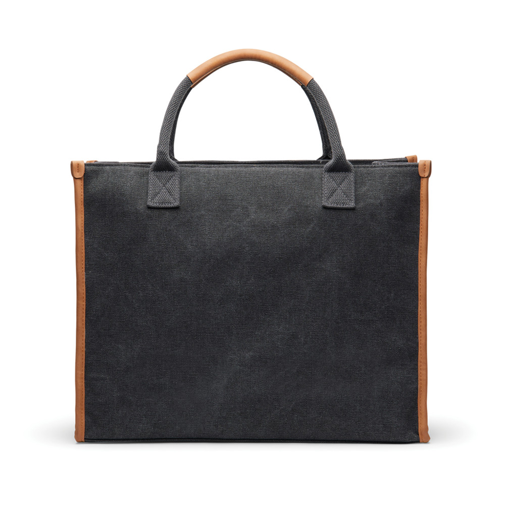 VINGA Bosler RCS recycled canvas office draagtas