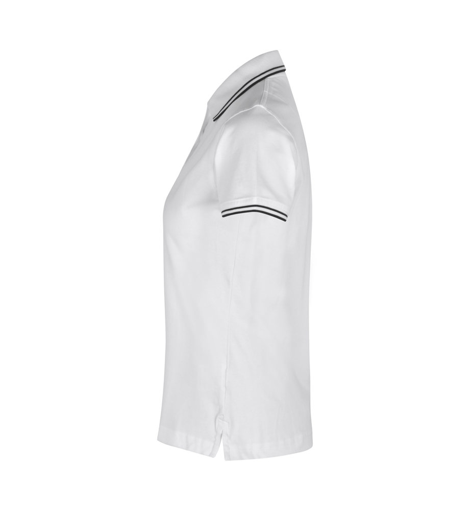 Contrast poloshirt | stretch | dames