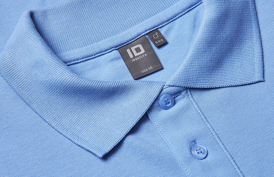 Poloshirt met lange mouw | stretch