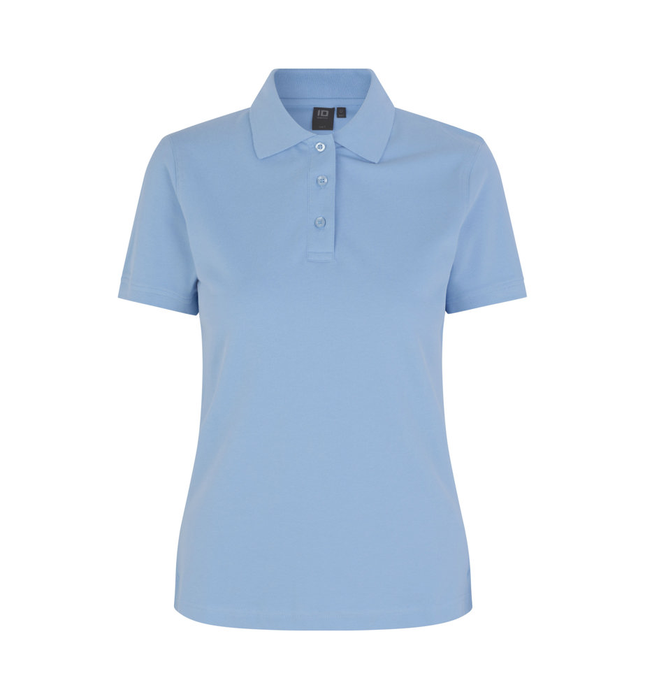 Poloshirt | stretch | dames - Lichtblauw (C-700)