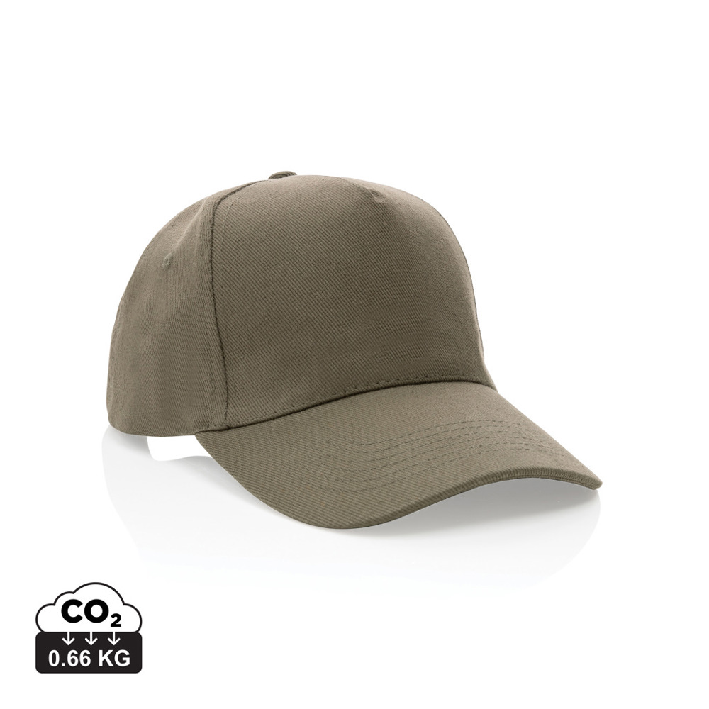 Impact AWARE™ 5 panel 280gr recycled katoenen cap
