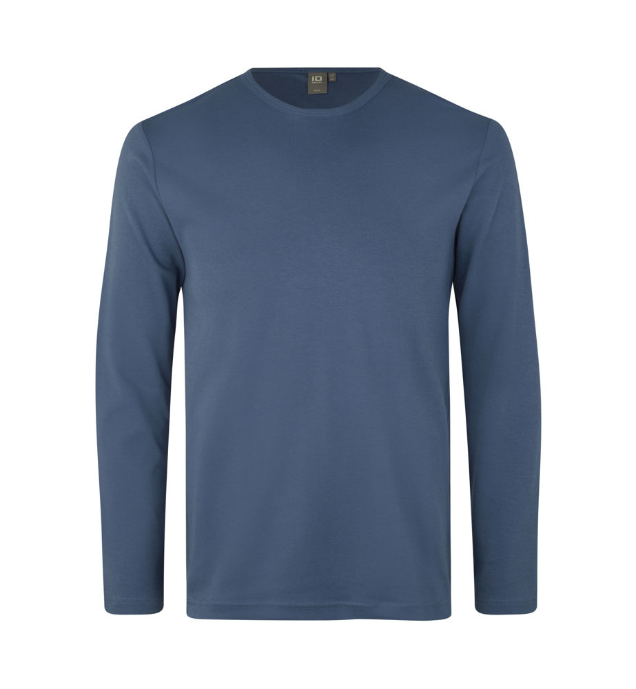 Interlock T-shirt | lange mouw - Indigo (C-780)