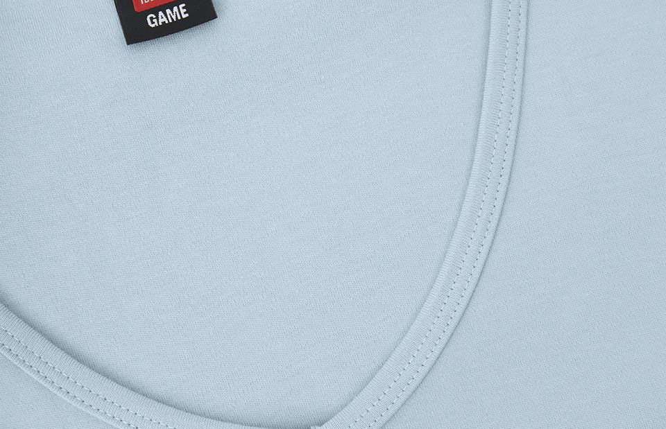 Interlock T-shirt | v-hals | dames