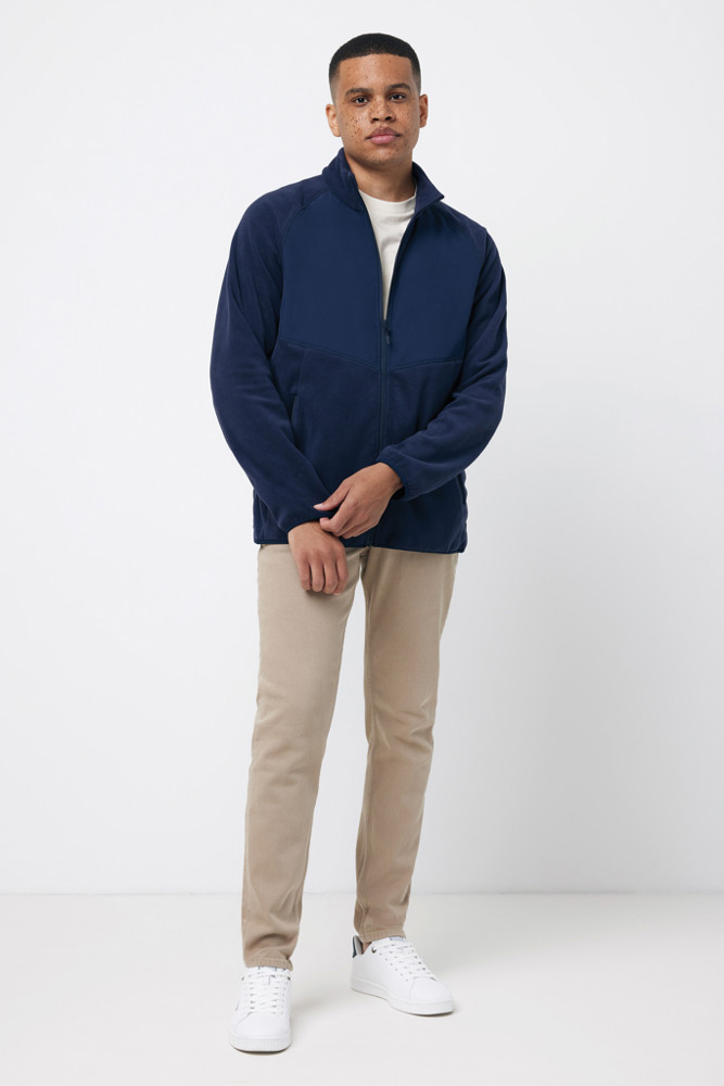 IQONIQ Talung gerecycled polyester fleece jas met rits