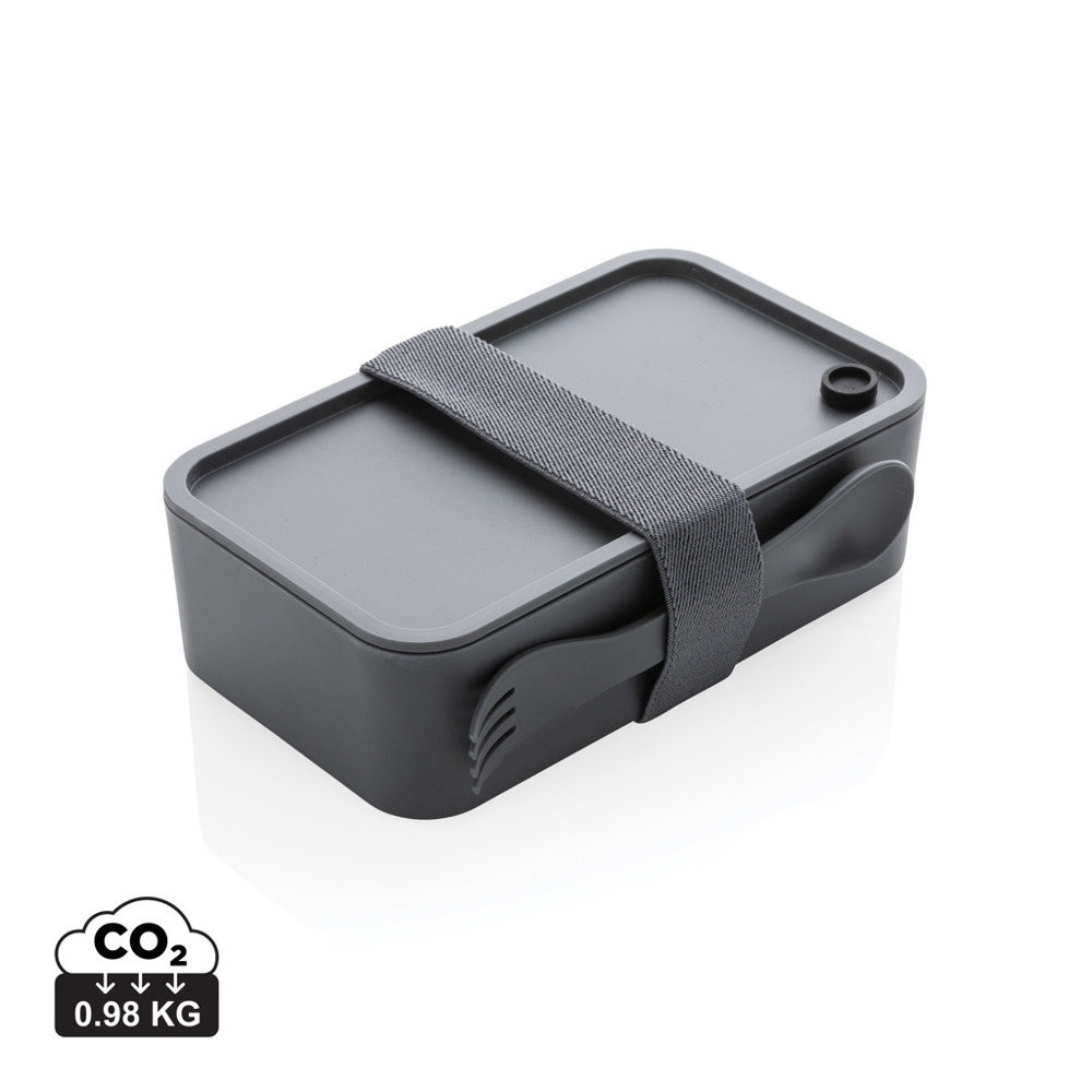 PP lunchbox met spork