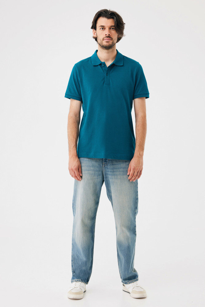IQONIQ Yosemite gerecycled katoen pique polo