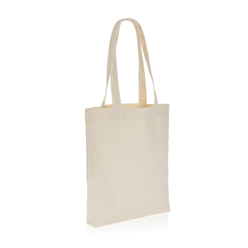 Impact AWARE™ recycled canvas tas 285gsm ongeverfd - gebroken wit (± PMS Natural)