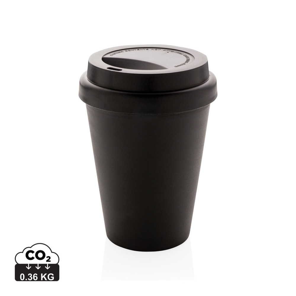 Herbruikbare dubbelwandige koffiebeker 300ml