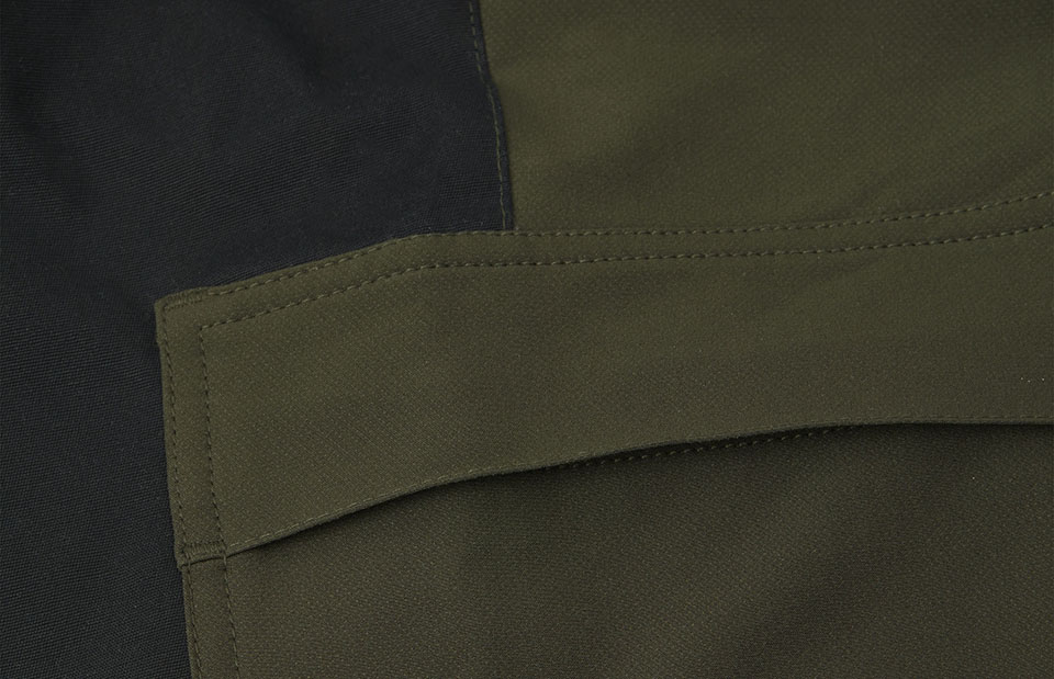Hybride stretch broek