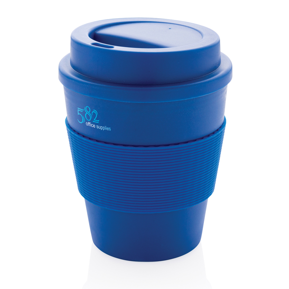 Herbruikbare koffiebeker met schroefdop 350ml