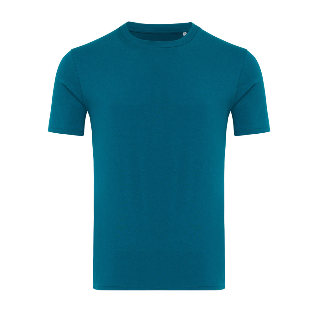 IQONIQ Brett gerecycled katoen t-shirt - dark teal (± PMS 19-4535 TCX)
