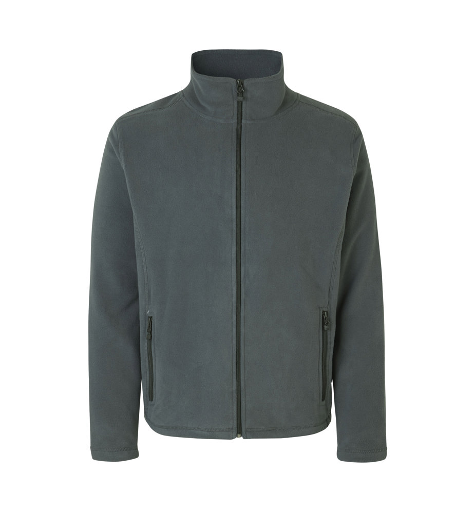 Cardigan | microfleece - Grijs (C-260)