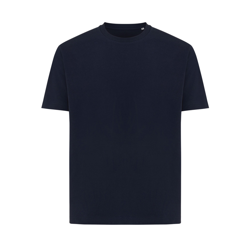 IQONIQ Teide gerecycled katoen t-shirt - donkerblauw (± PMS 19-3923TCX)