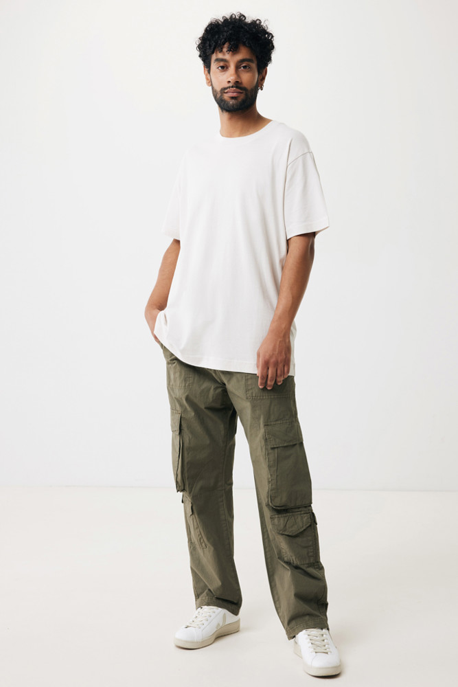 IQONIQ Kakadu relaxed gerecycled katoen t-shirt