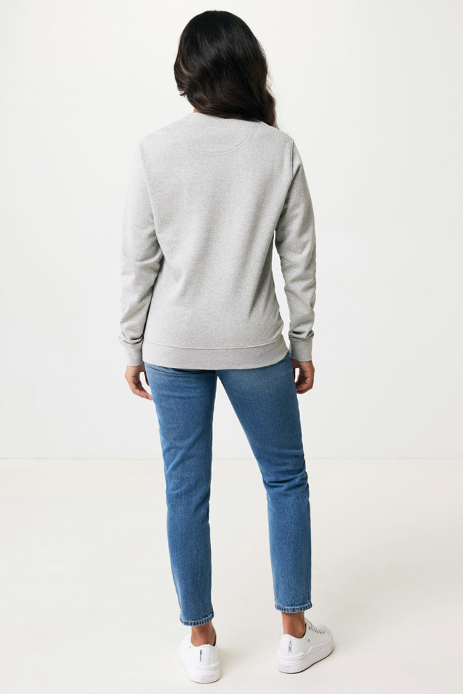 IQONIQ Denali gerecycled katoen sweater ongeverfd