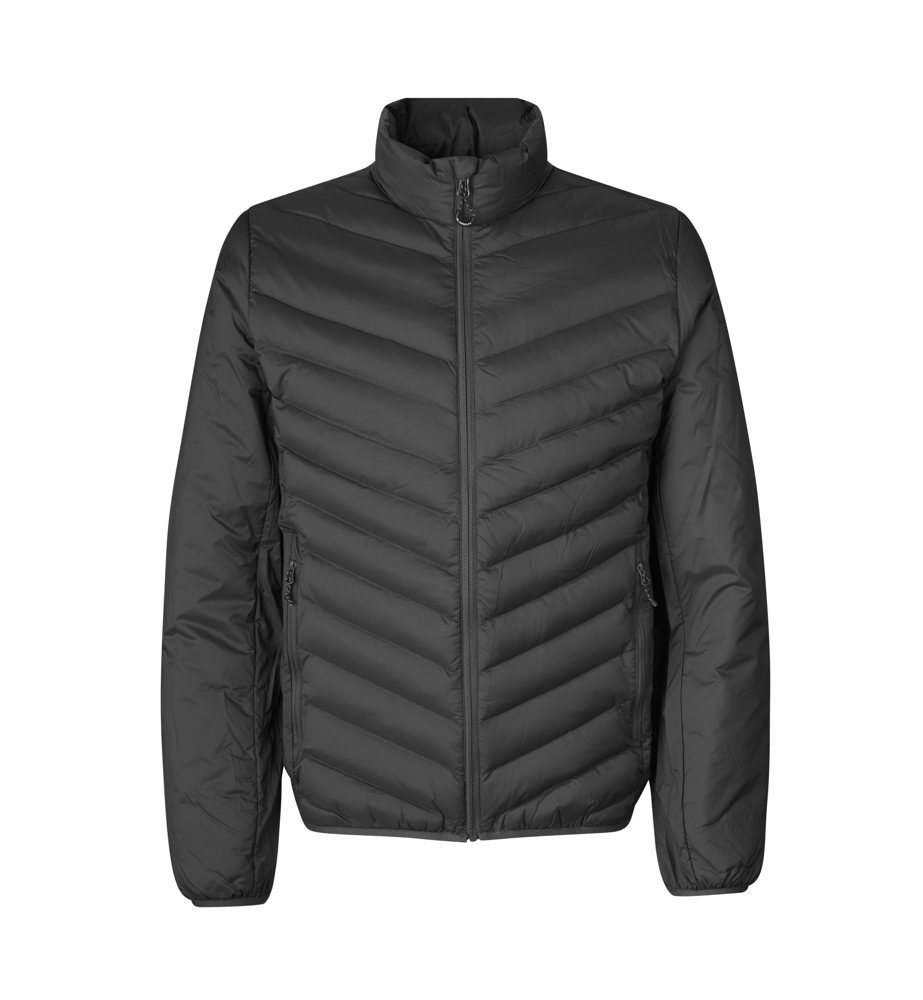 Gewatteerde jas | stretch - Silver grey (C-265)