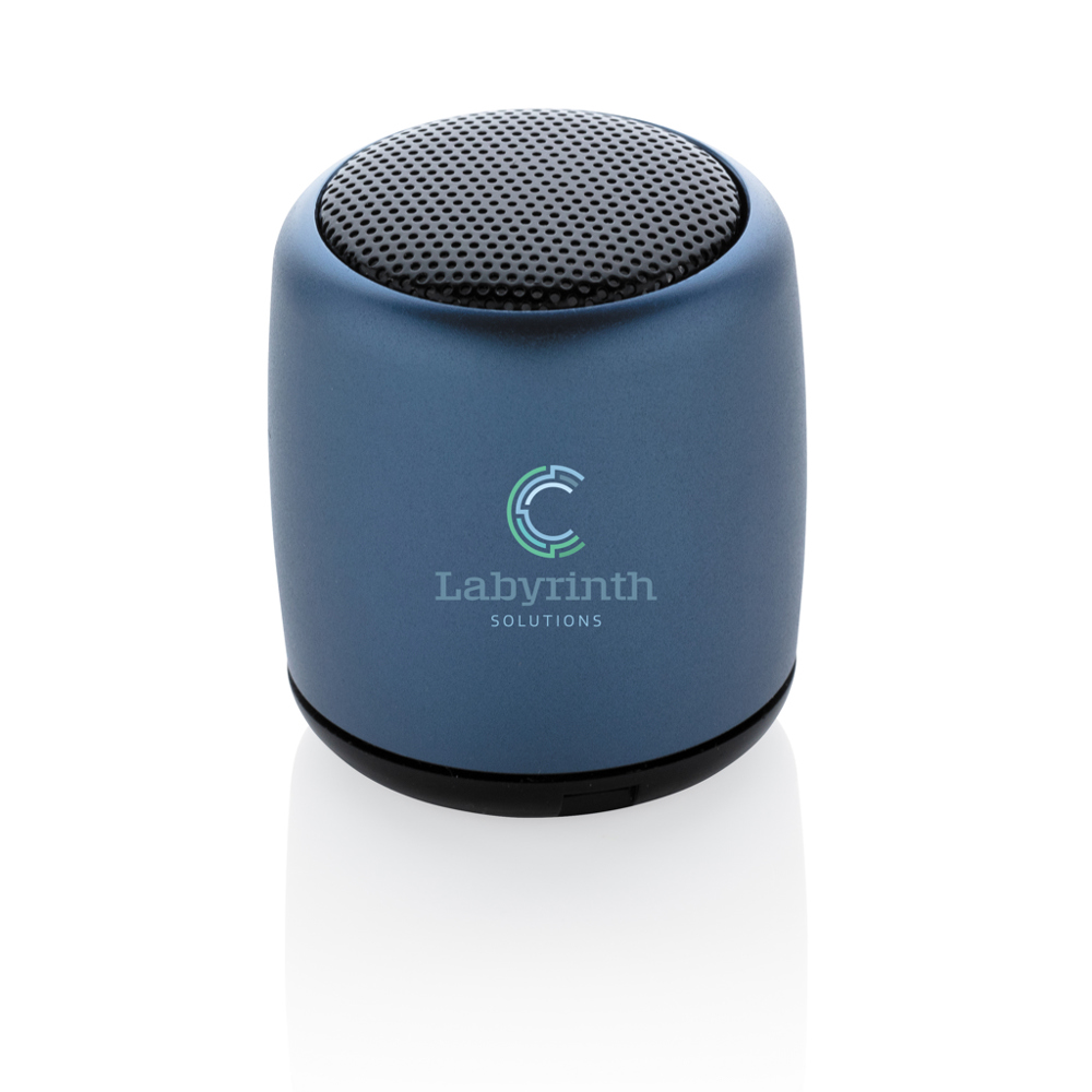 Mini aluminium draadloze speaker
