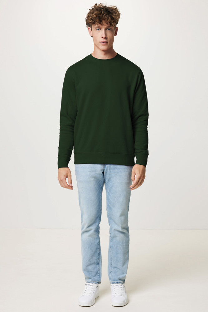 IQONIQ Etosha lichtgewicht gerecycled katoen sweater
