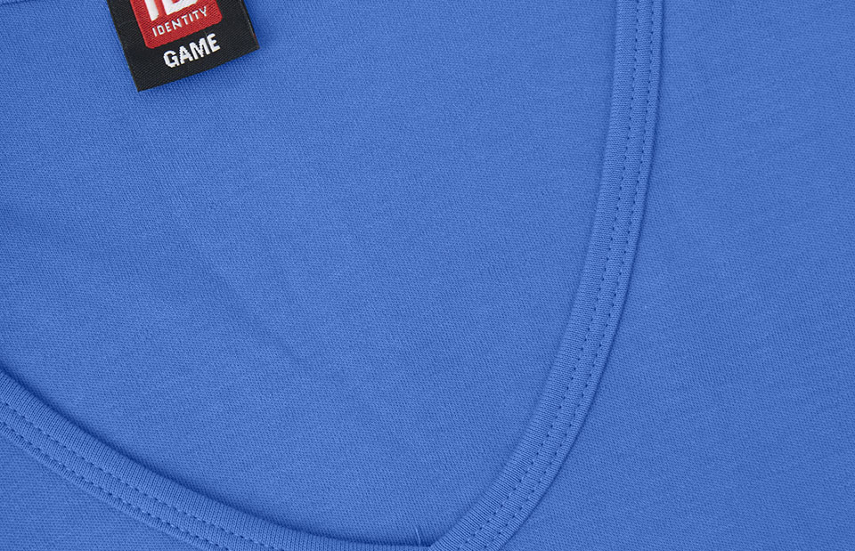 Interlock T-shirt | v-hals | dames