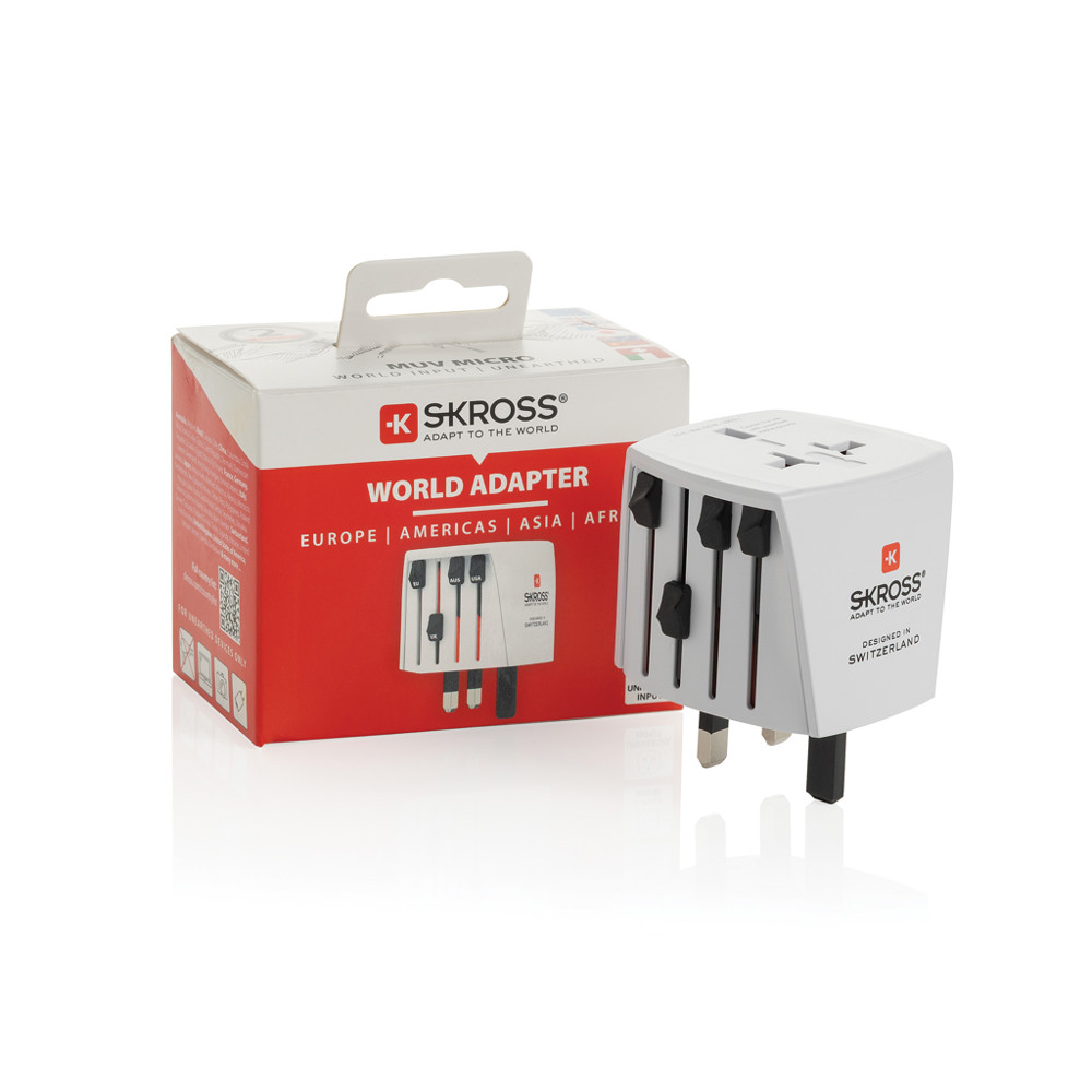 SKROSS MUV Wereldreisadapter Micro