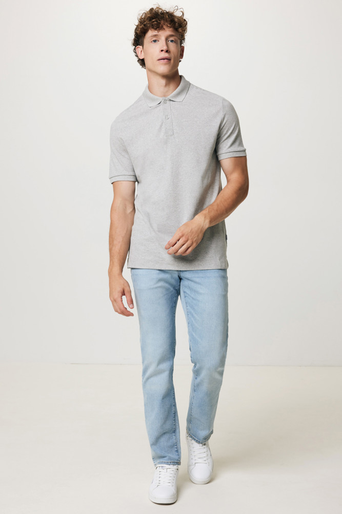 IQONIQ Yosemite gerecycled katoen pique polo