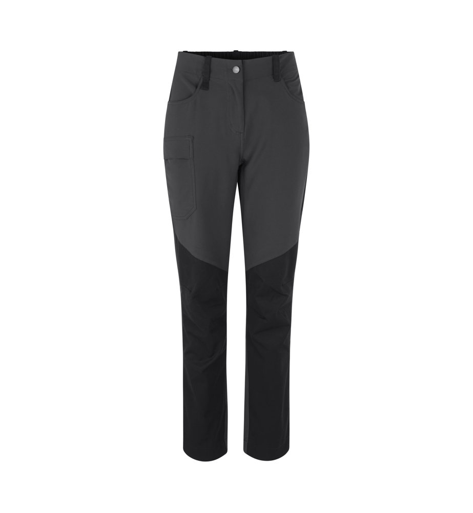 Hybride stretch broek | dames - Houtskool (C-295)