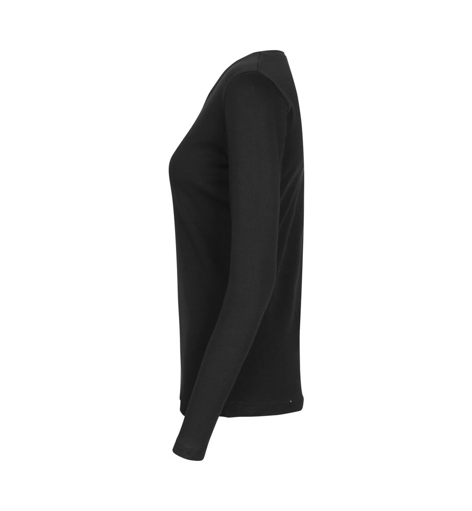 Interlock T-shirt | lange mouw | dames