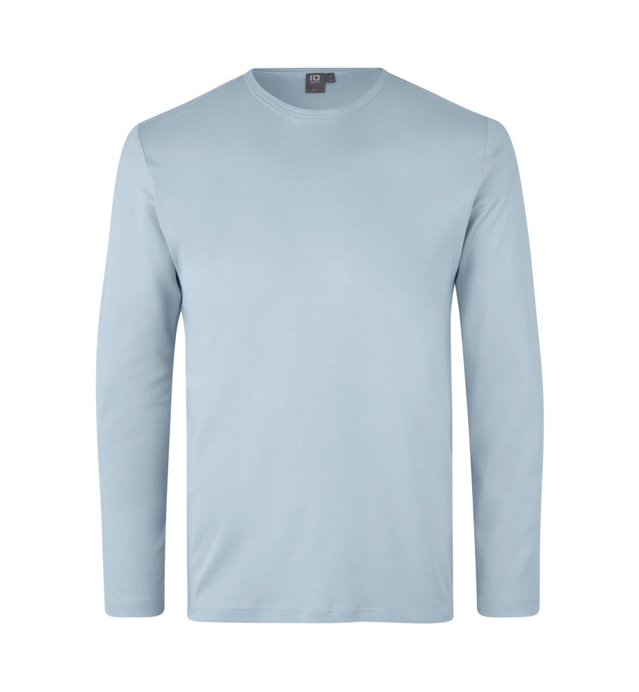 Interlock T-shirt | lange mouw - Lichtblauw (C-700)