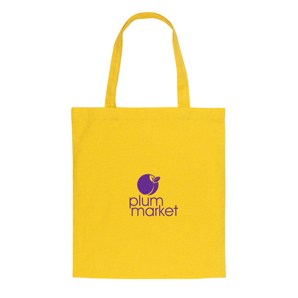 Impact AWARE™ gerecycled katoenen draagtas 145gsm
