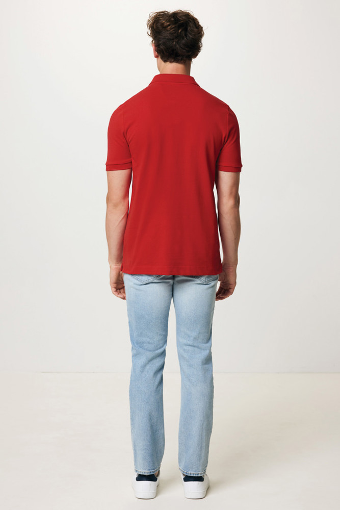 IQONIQ Yosemite gerecycled katoen pique polo