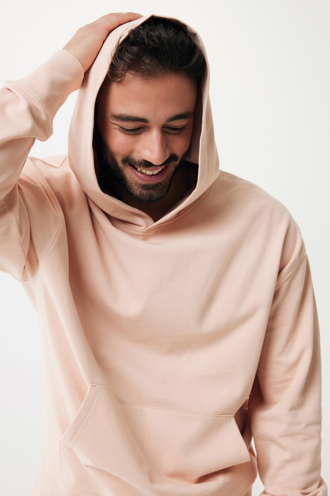 IQONIQ Yoho gerecycled katoen relaxed hoodie