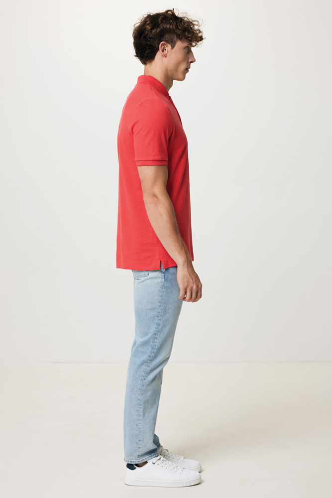 IQONIQ Yosemite gerecycled katoen pique polo