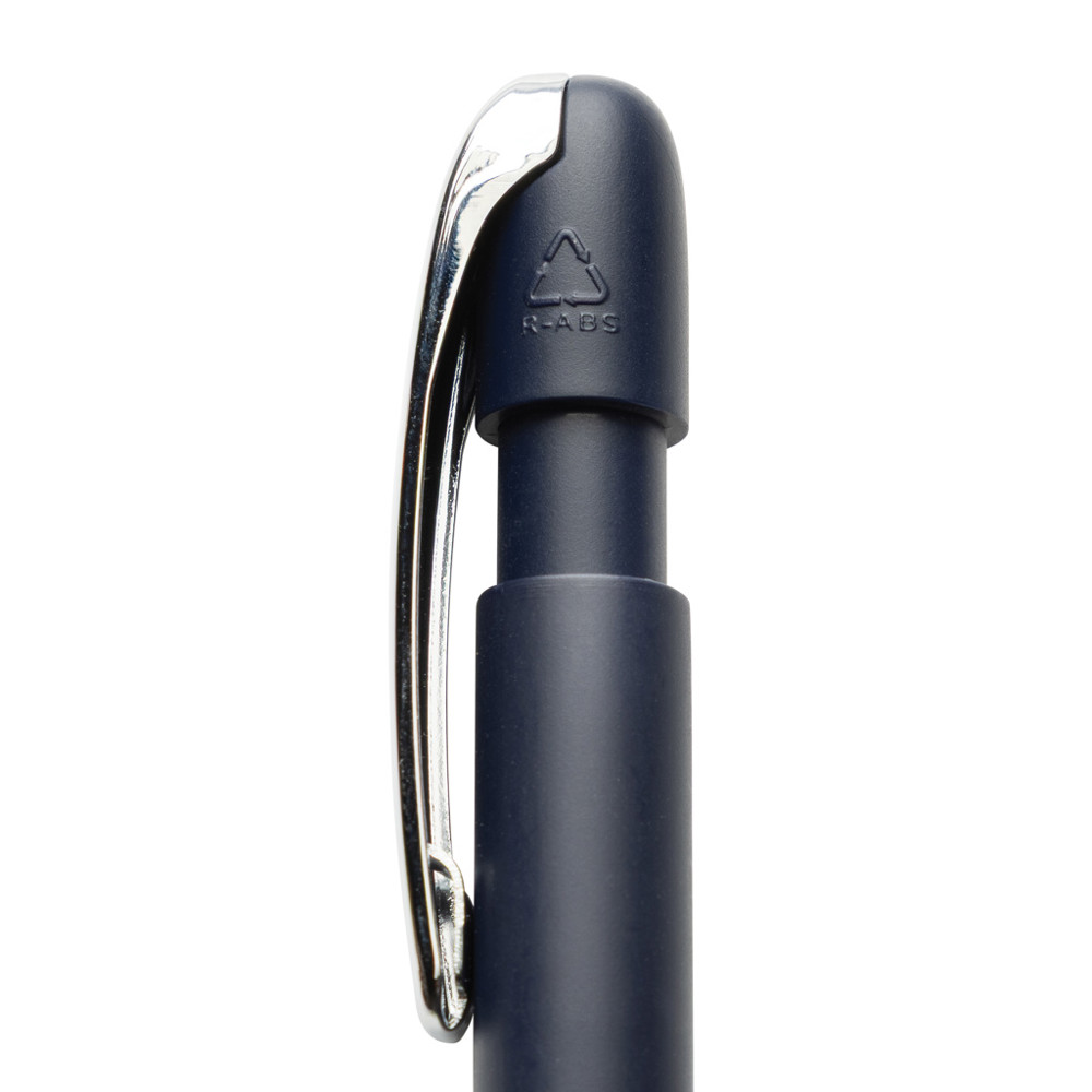 Glide GRS gecertificeerde R-ABS Pen met metalen clip
