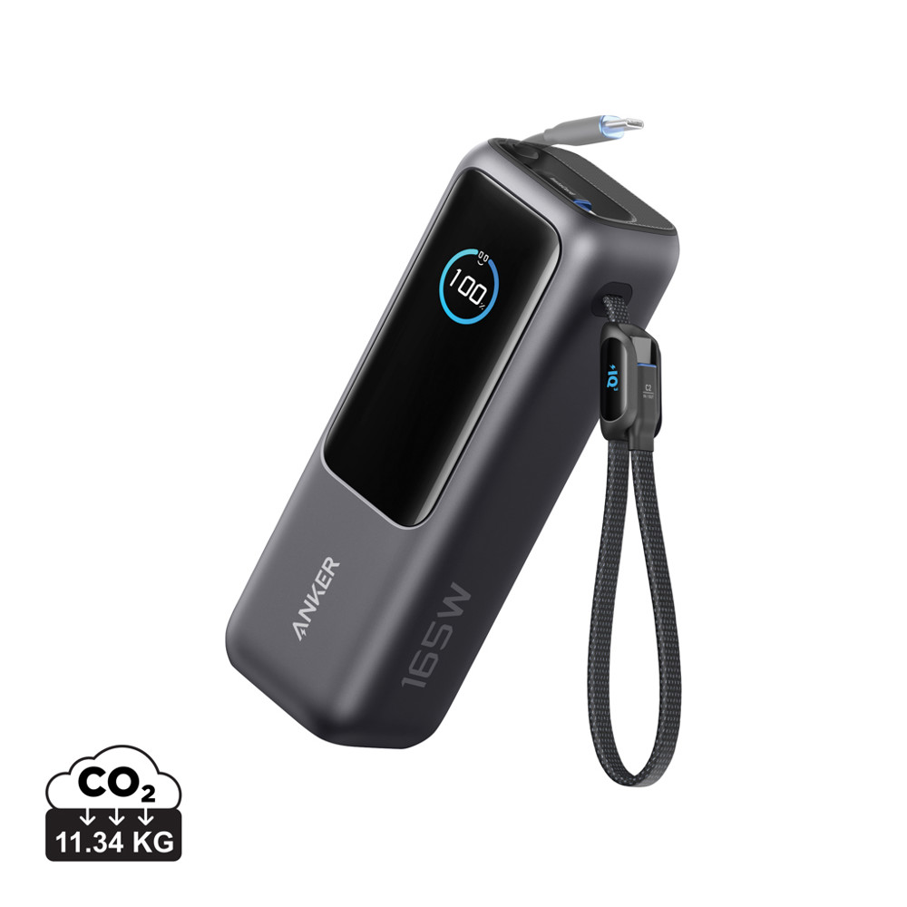 Anker Powerbank 25.000 mAh 165W met ingebouwde kabel