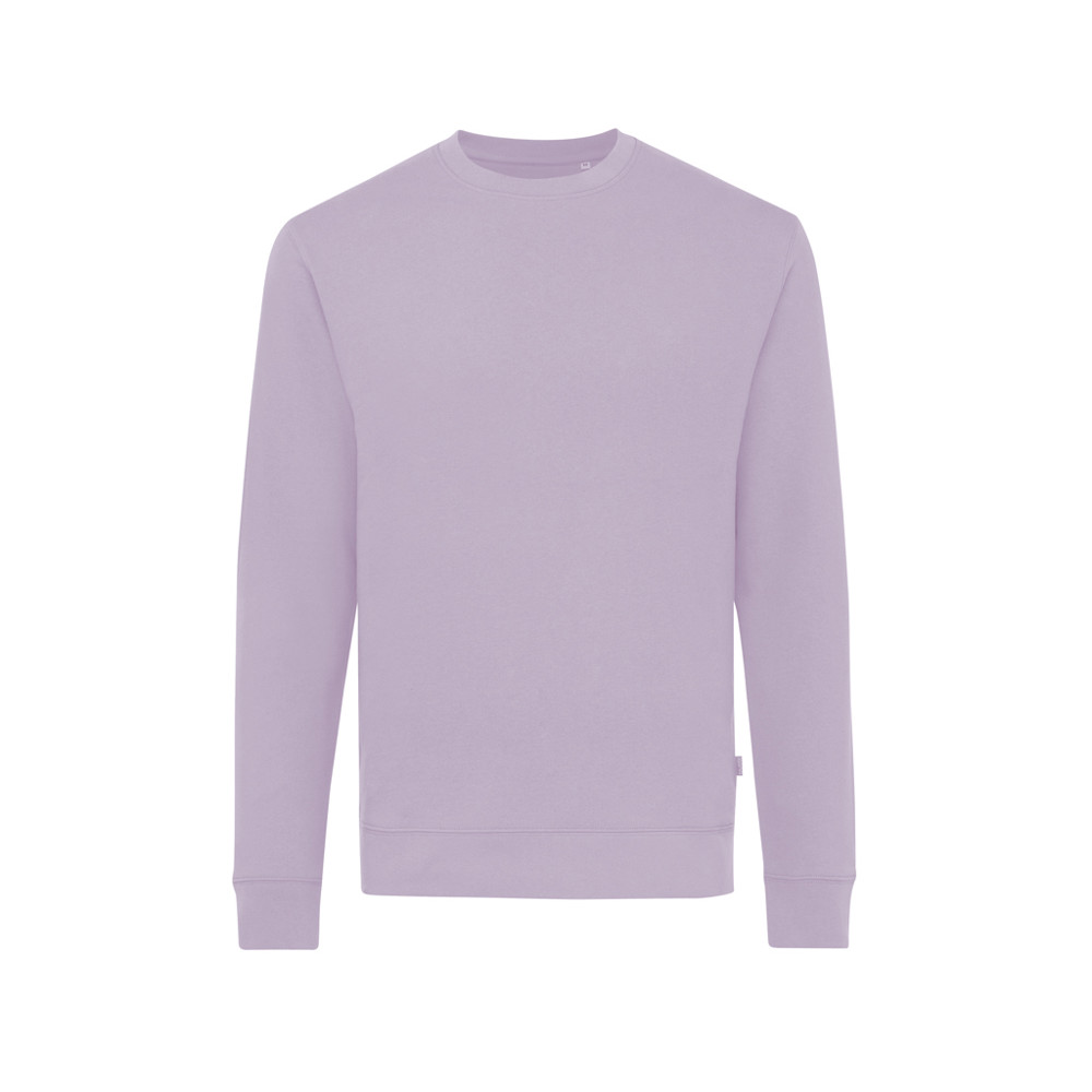 IQONIQ Zion gerecycled katoen sweater - lavender (± PMS 15-3716TCX)