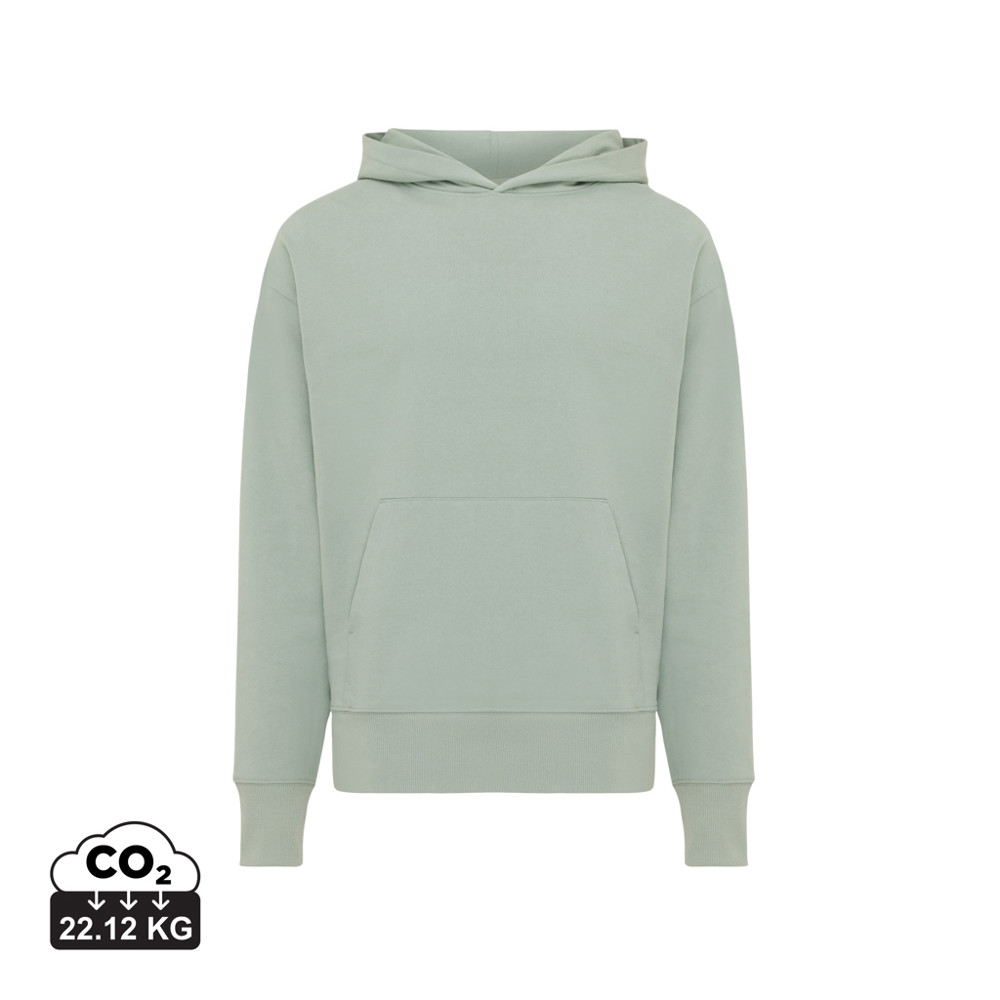 IQONIQ Yoho gerecycled katoen relaxed hoodie