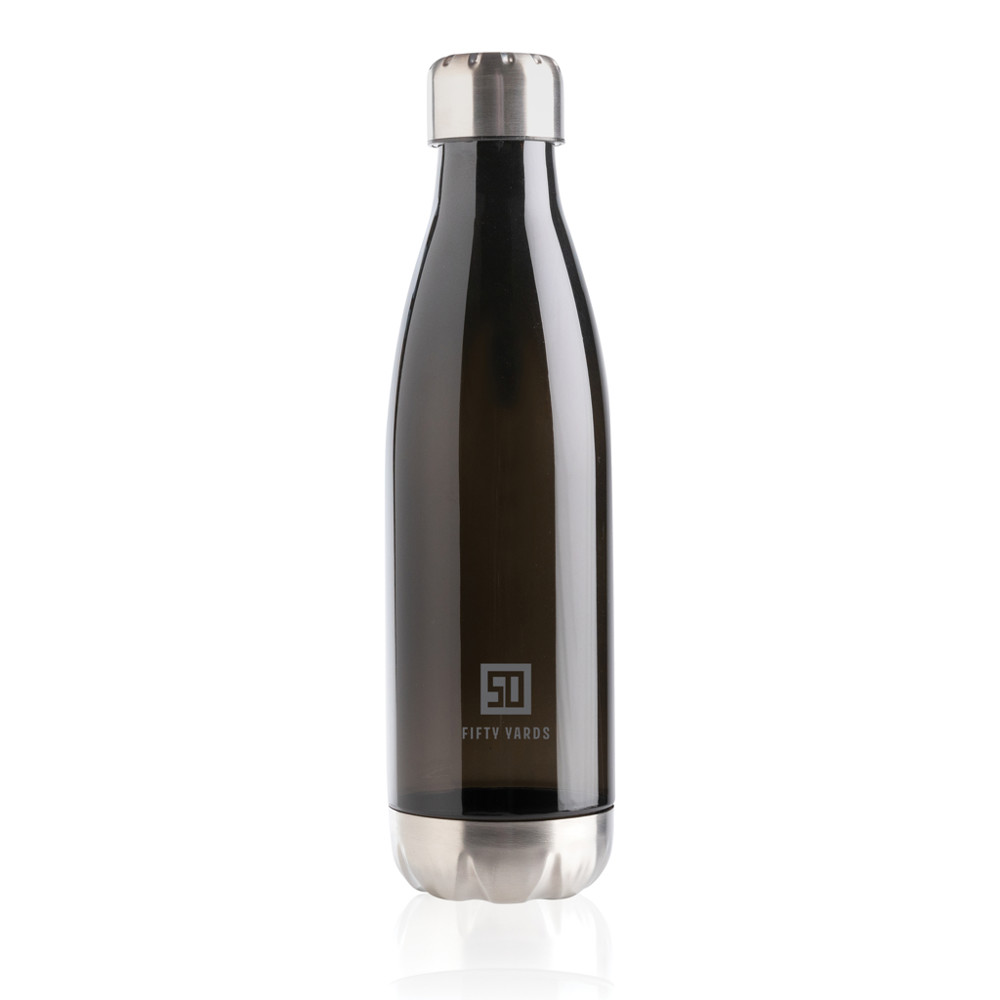 Lekvrije waterfles met rvs dop