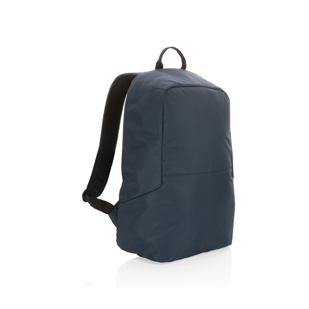 Impact AWARE™ RPET standaard anti-diefstal rugzak - donkerblauw (± PMS 539)