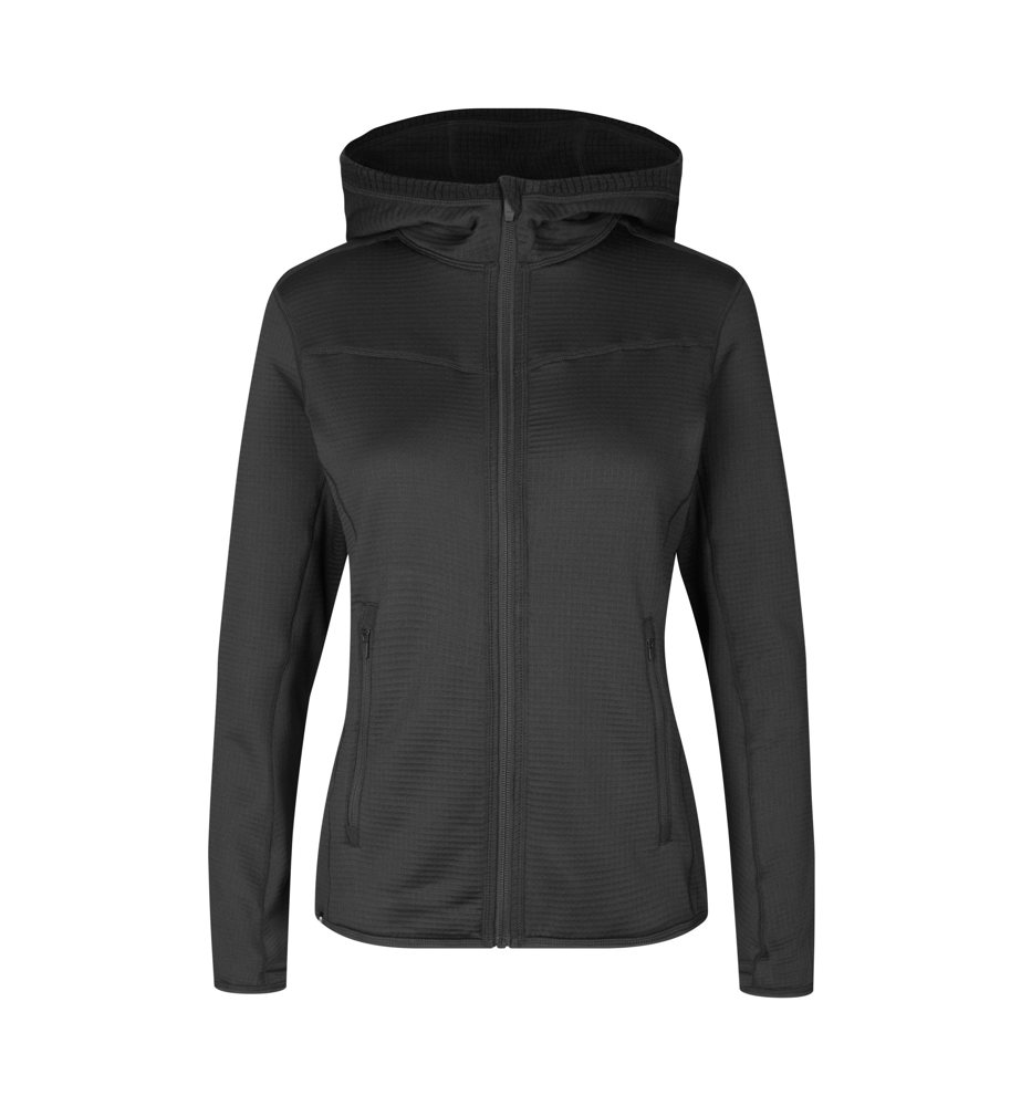 Cardigan | stretch comfort | dames - Zwart (C-900)