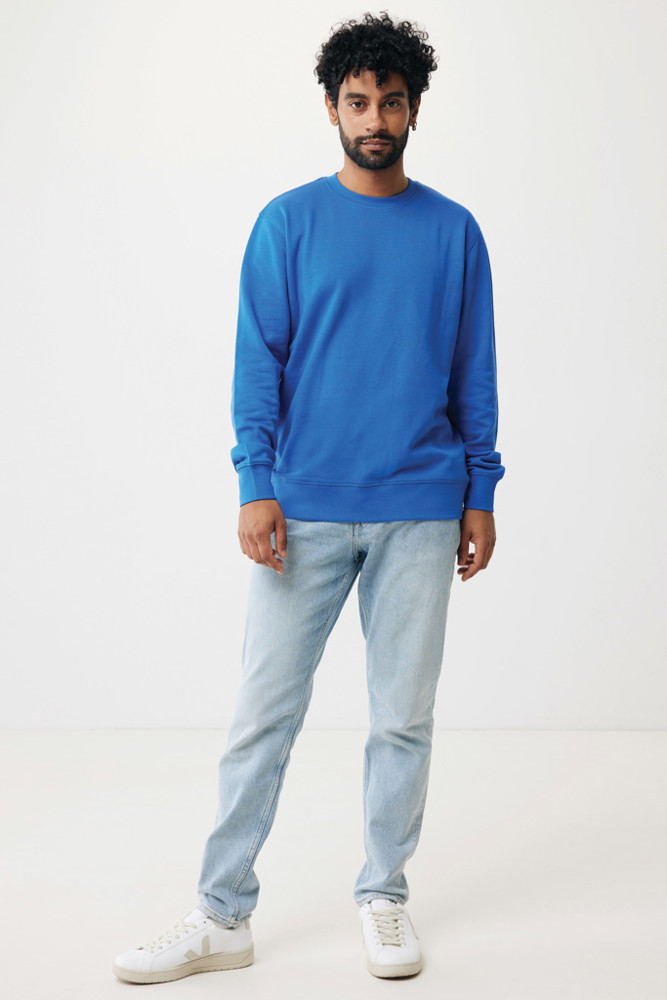 IQONIQ Etosha lichtgewicht gerecycled katoen sweater