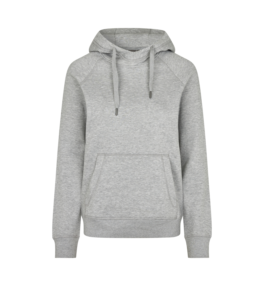 CORE hoodie | dames - Grijs gemêleerd (C-210)