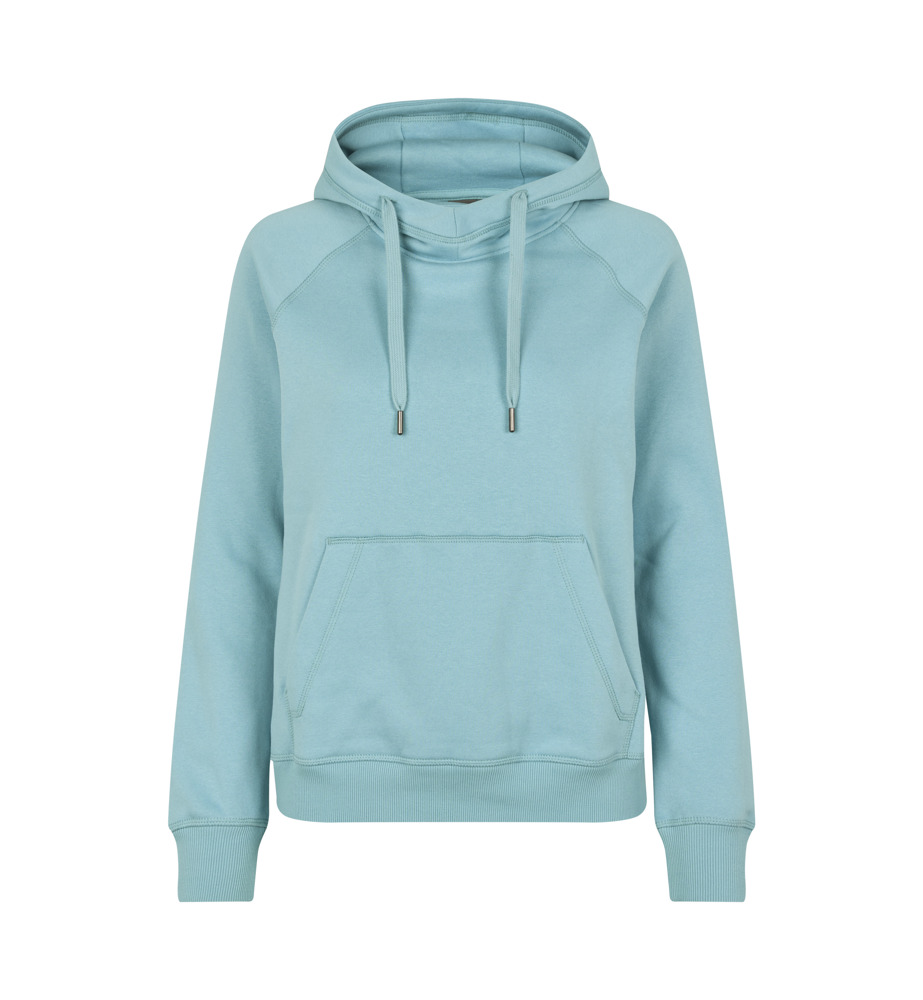 CORE hoodie | dames - Stoffige Aqua (C-392)