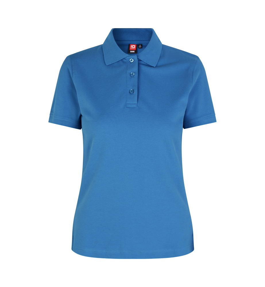 Poloshirt | stretch | dames - Turkoois (C-715)
