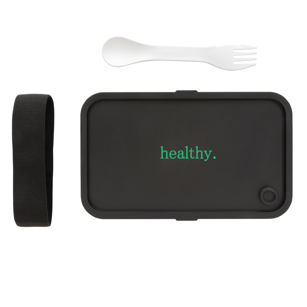PP lunchbox met spork