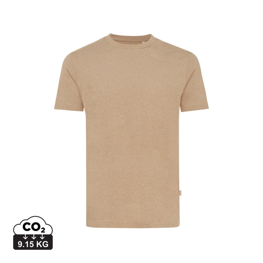 IQONIQ Manuel gerecycled katoen t-shirt ongeverfd